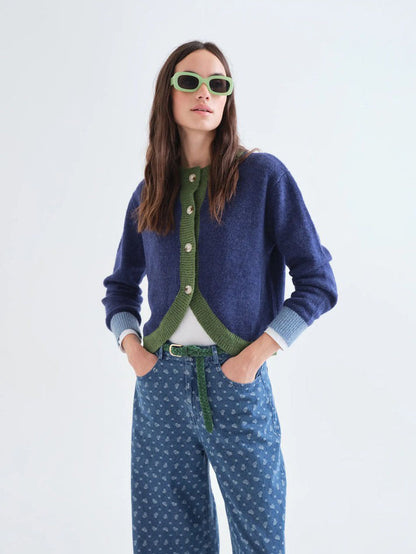 Logan Two Tone Cardigan