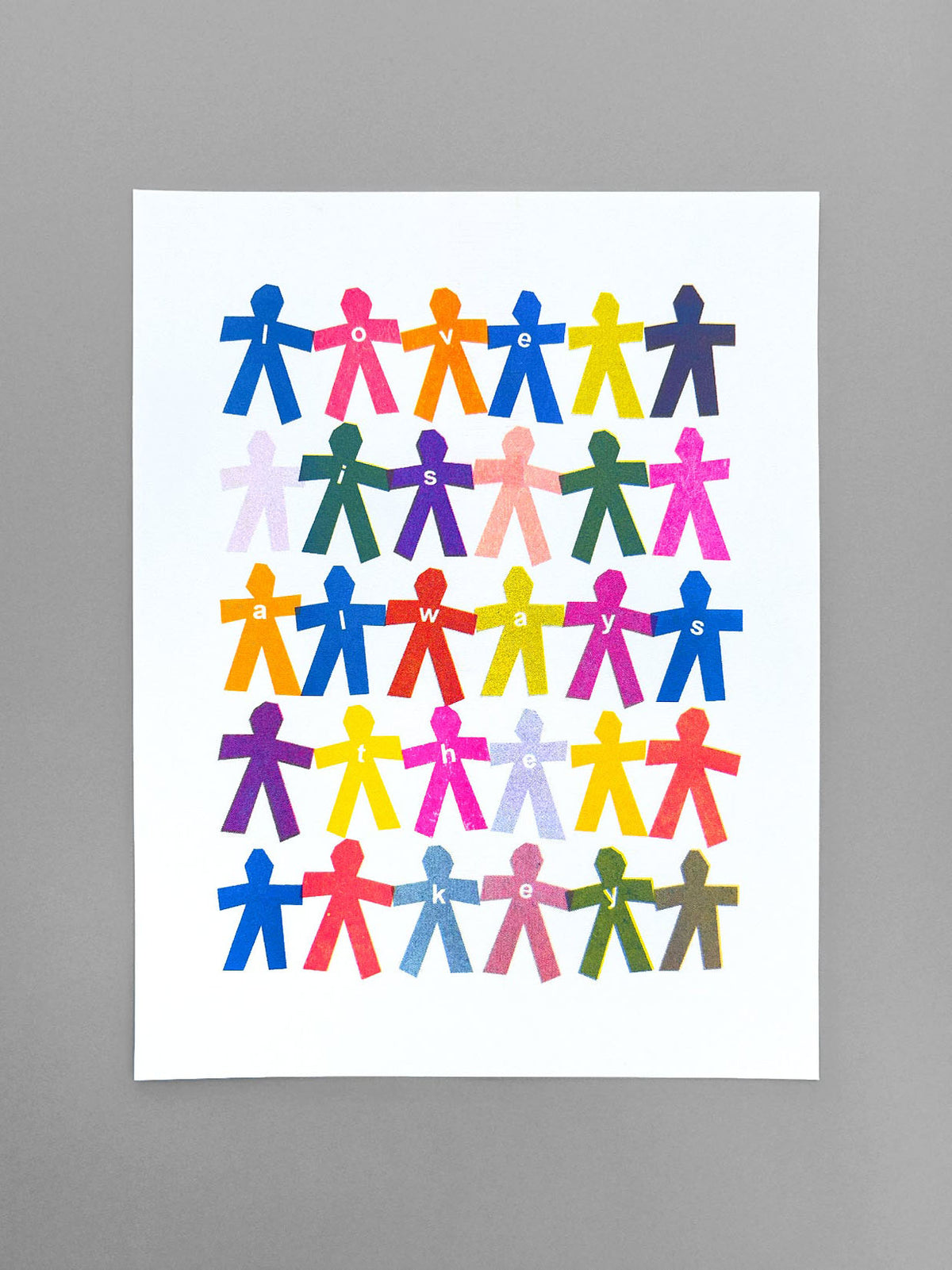 Love is the Key Print