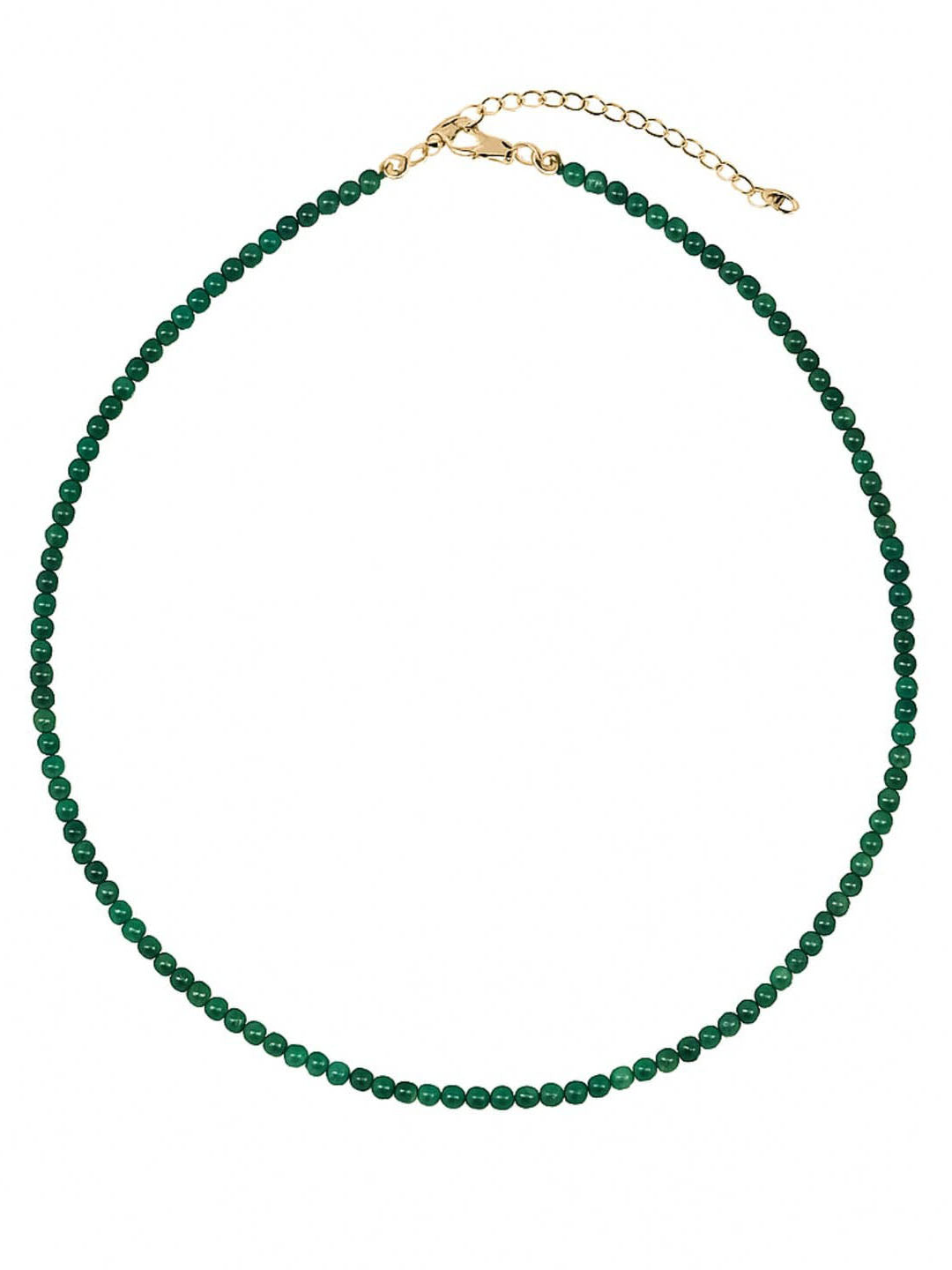 Malachite Green Natural Stone Necklace