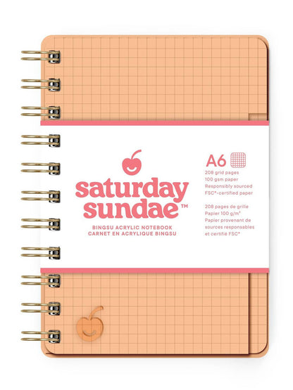 Mango A6 Bingsu Acrylic Notebook