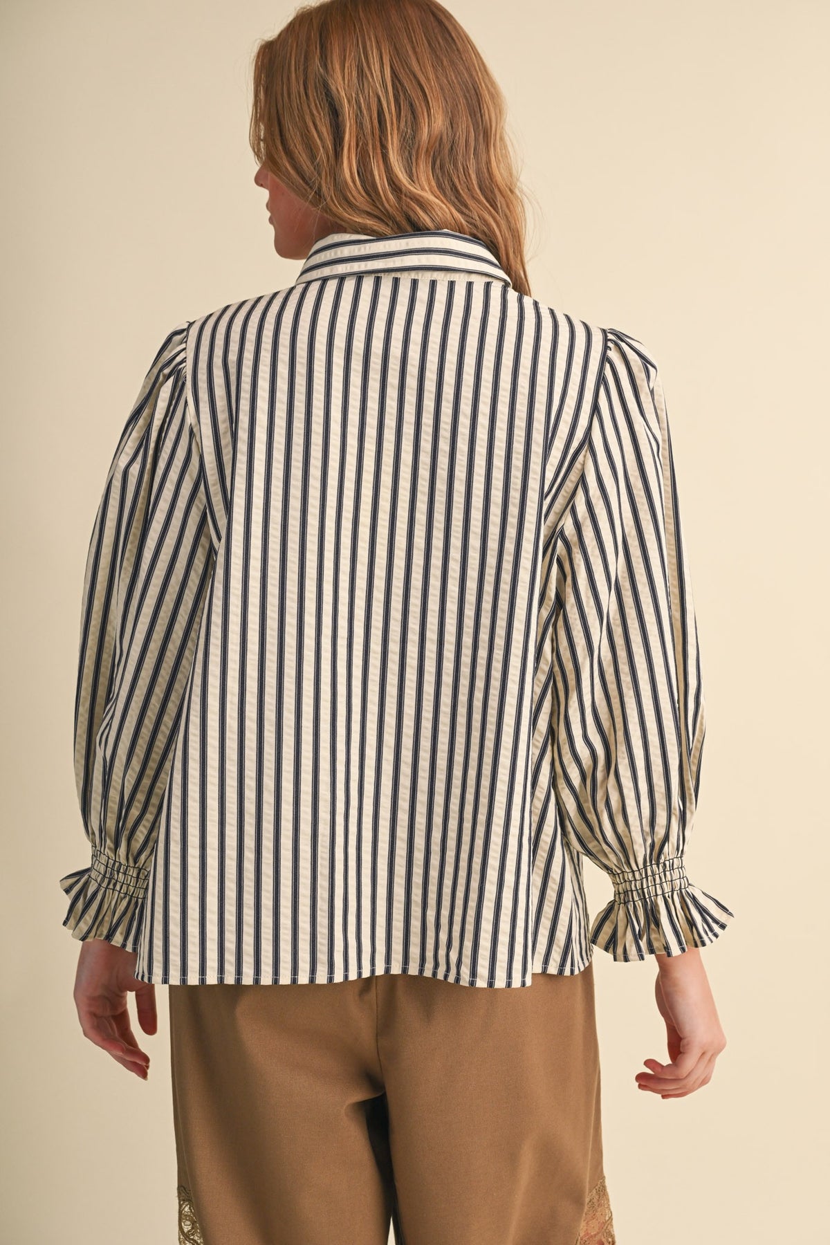 Mary Striped Blouse