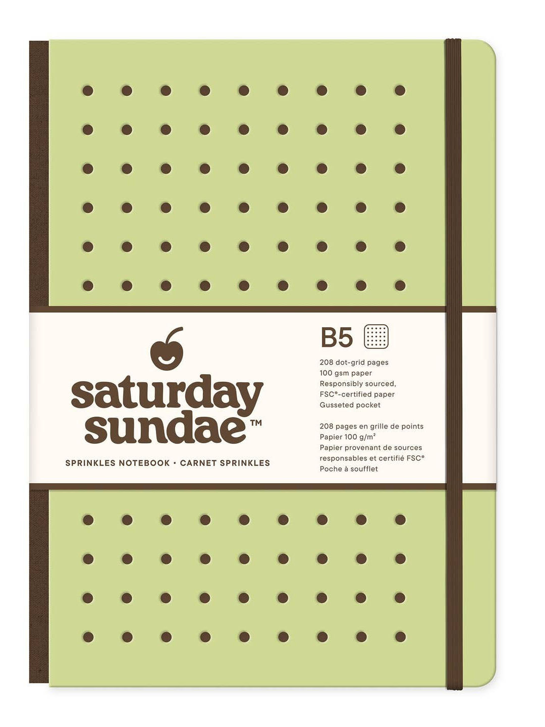 Matcha B5 Sprinkles Notebook