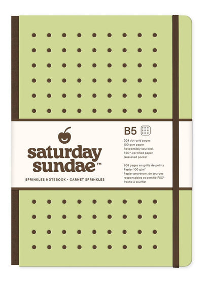 Matcha B5 Sprinkles Notebook