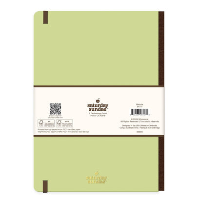 Matcha B5 Sprinkles Notebook