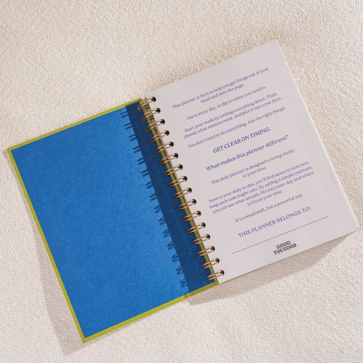 Matcha A5 Daily Hardcover Planner