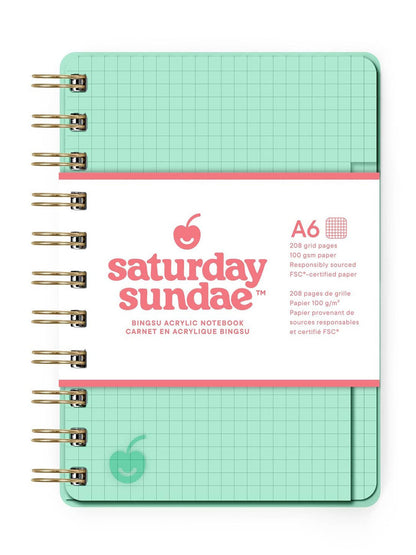 Melon A6 Bingsu Acrylic Notebook