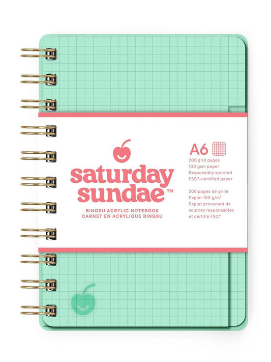 Melon A6 Bingsu Acrylic Notebook