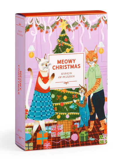 Meowy Christmas 12 Days of Puzzles