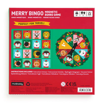 Merry Bingo Magnetic Board Game