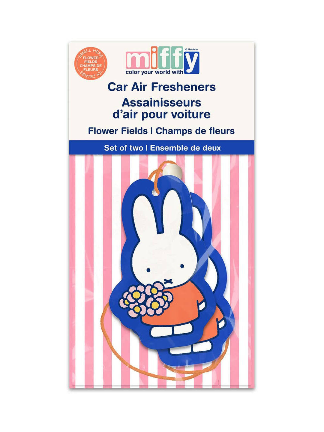Miffy Dreamy Petals Car Air Fresheners