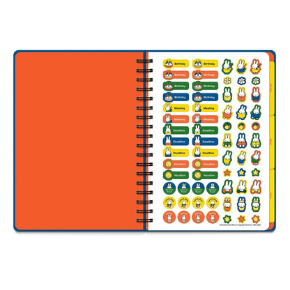 Miffy Undated Tri-Tab Planner
