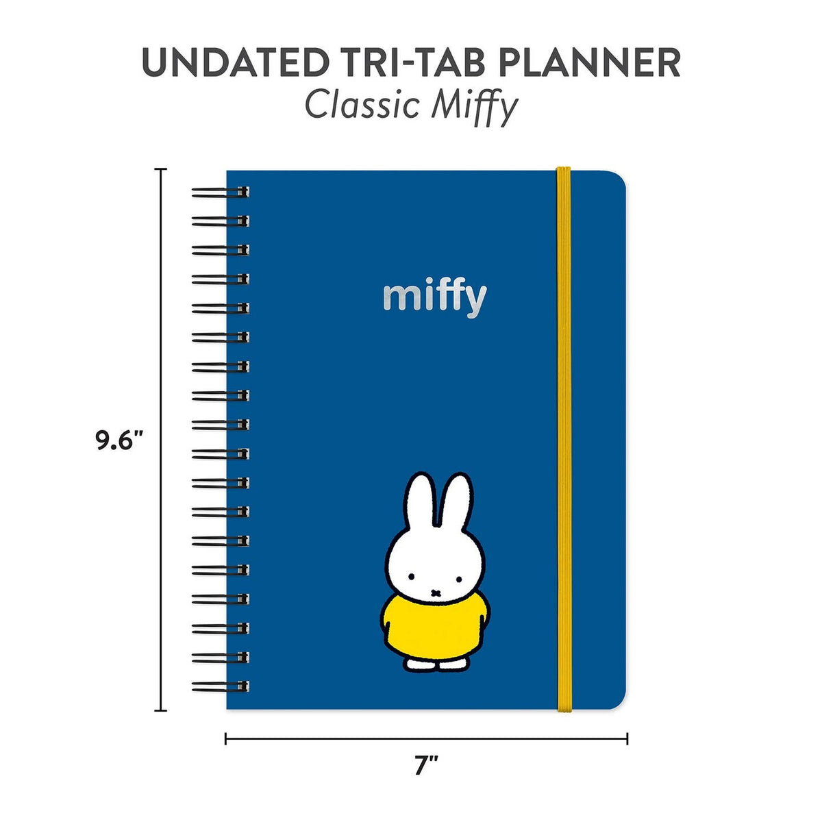 Miffy Undated Tri-Tab Planner