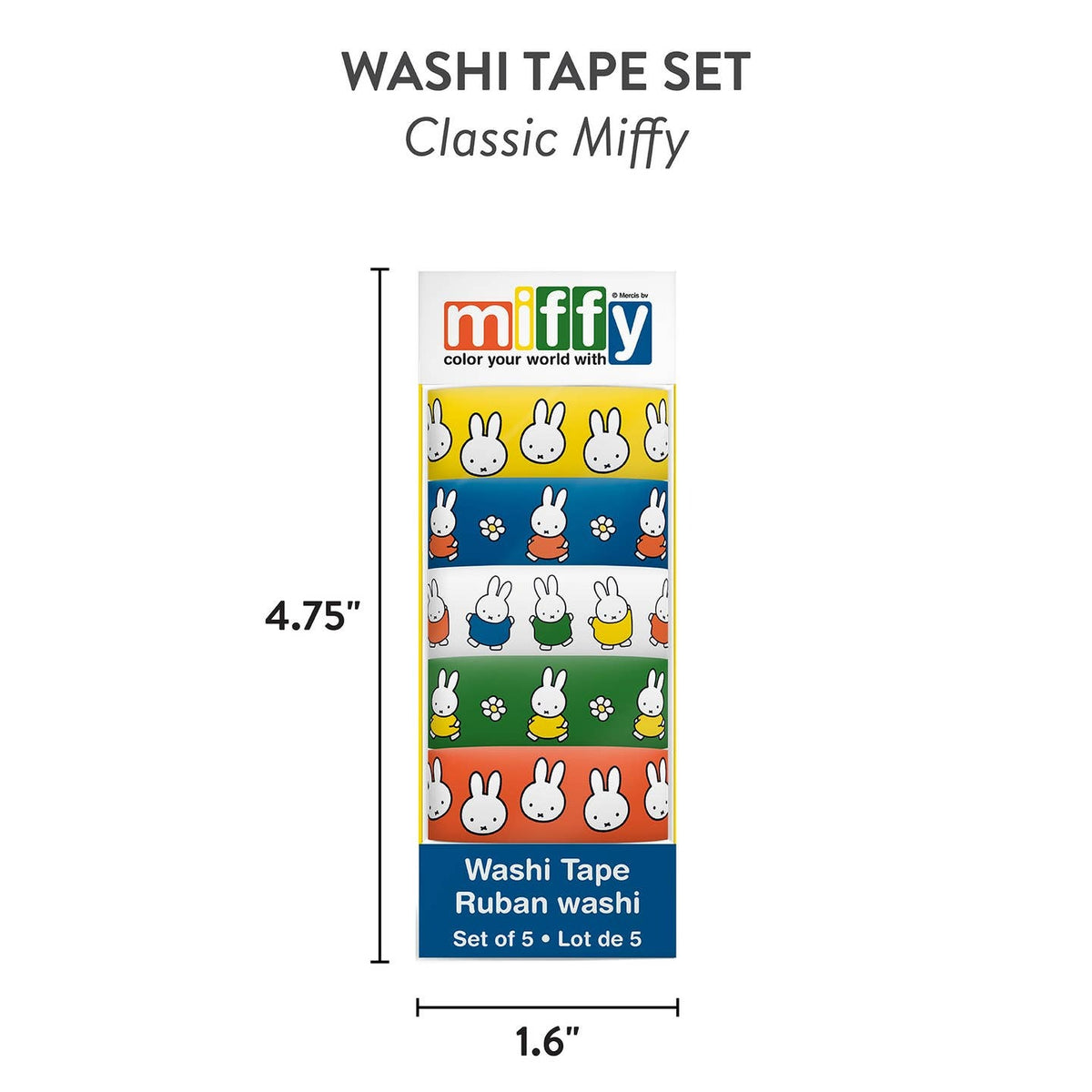 Miffy Washi Tape Set