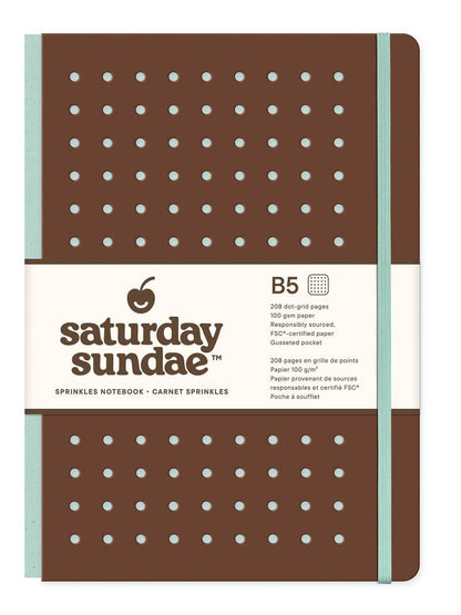 Mint Chip B5 Sprinkles Notebook