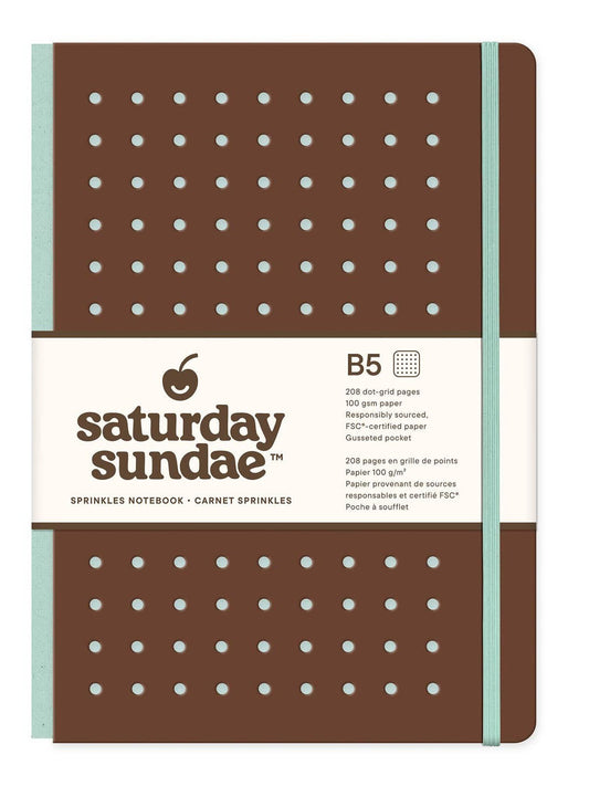Mint Chip B5 Sprinkles Notebook