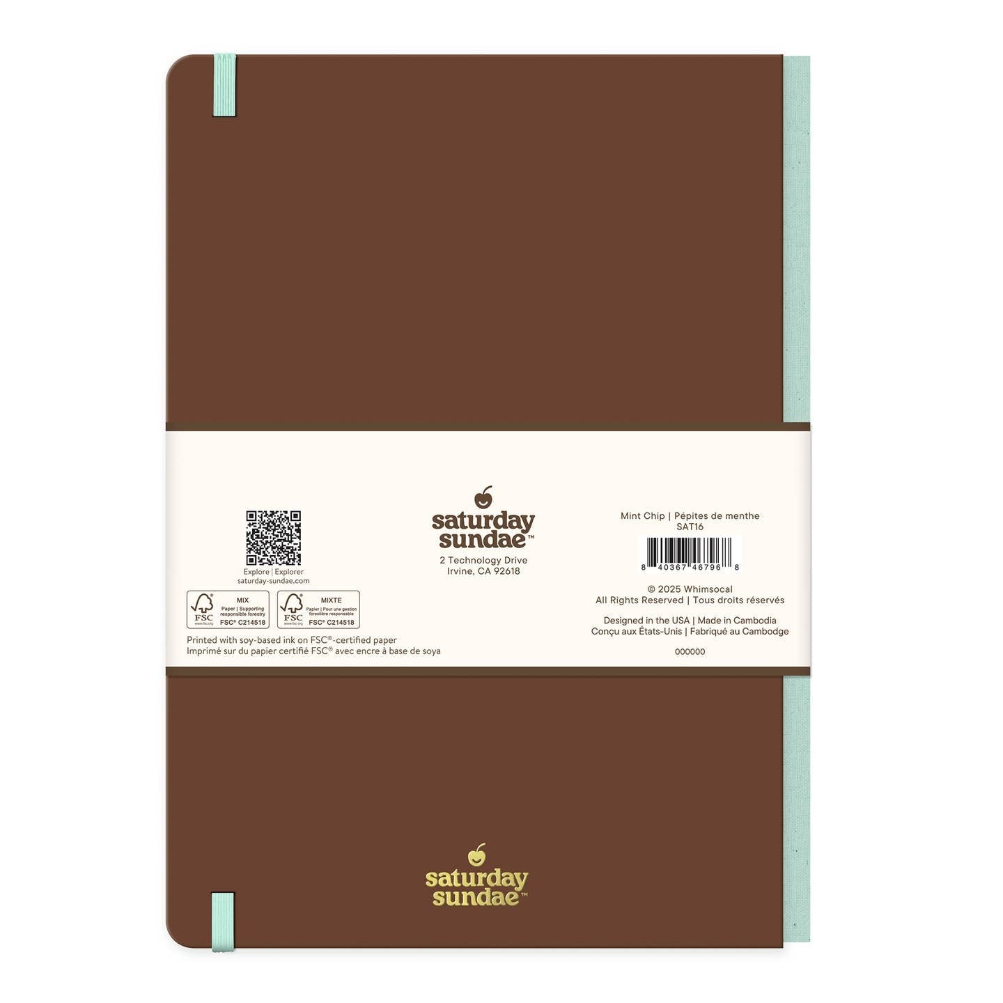 Mint Chip B5 Sprinkles Notebook