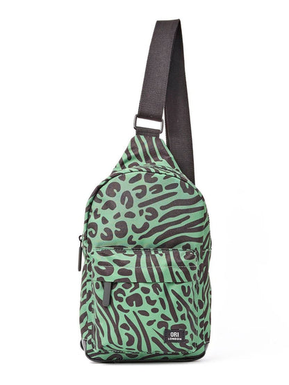 Mixed Animal Canvas Willesden Sling Bag