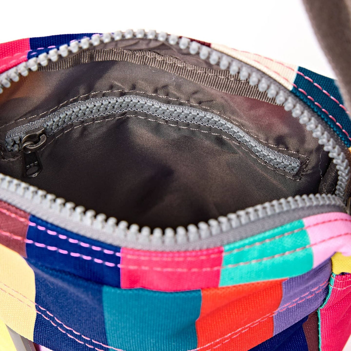 Multi Stripe Canvas Bond Crossbody