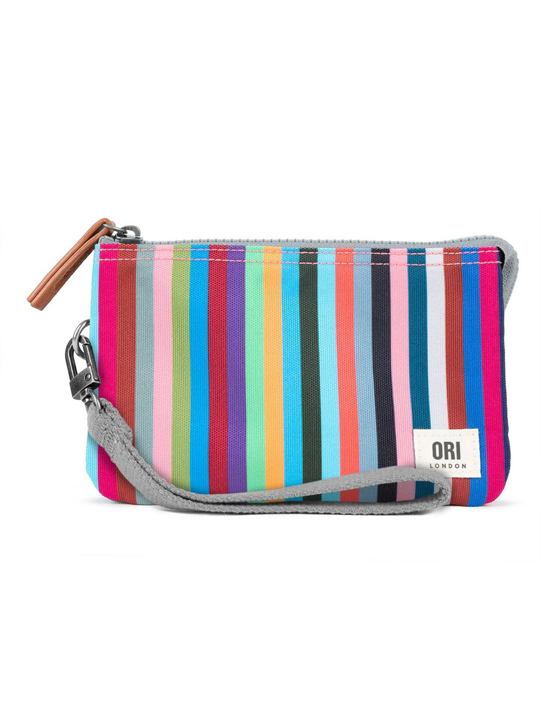 Multi Stripe Canvas Carnaby Wallet Medium