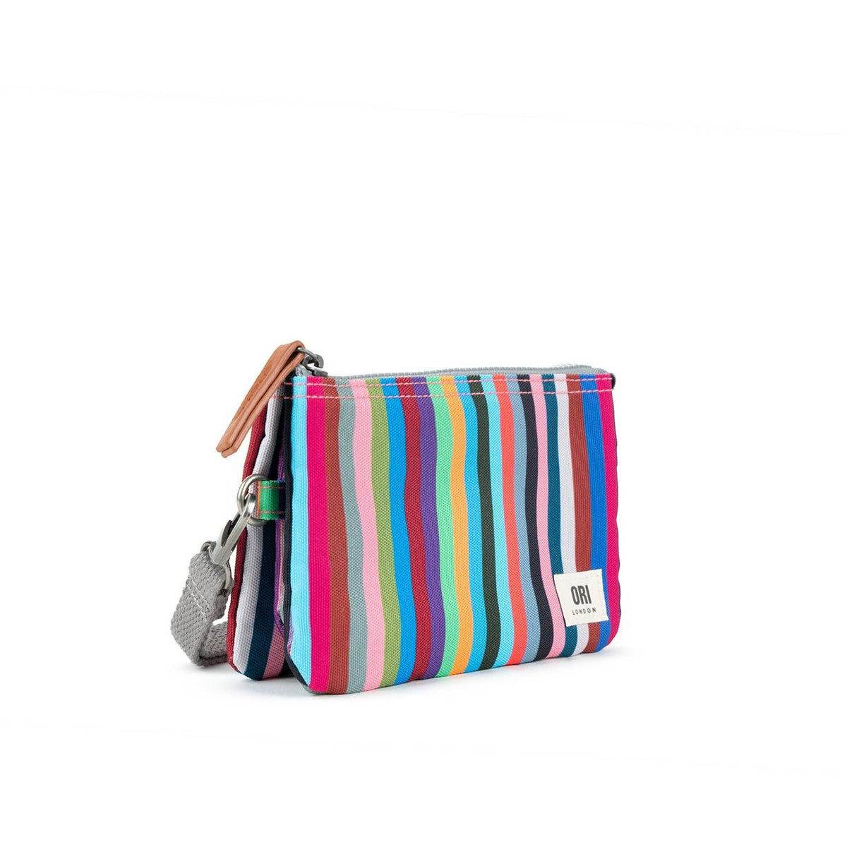 Multi Stripe Canvas Carnaby Wallet Medium