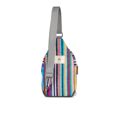 Multi Stripe Canvas Willesden Sling Bag