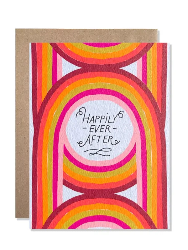 Happily Ever After Arches Card