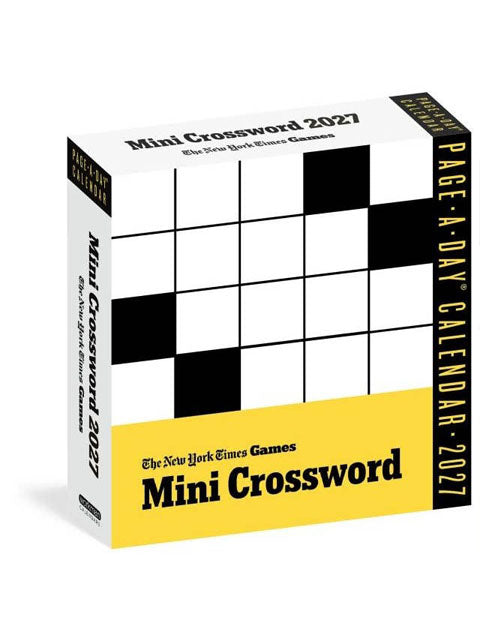 The New York Times Mini Crossword Calendar 2027