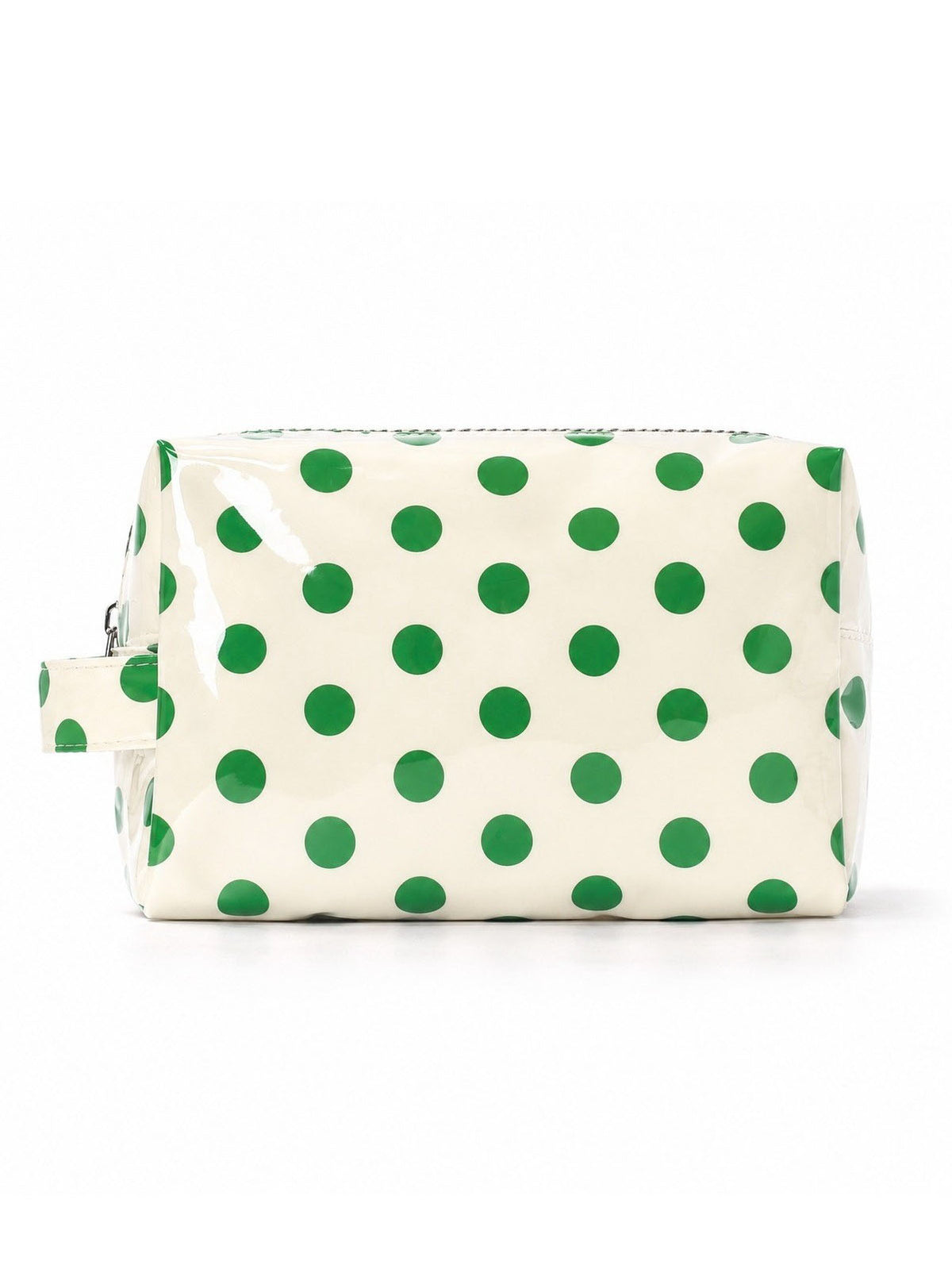 Polka Dot Clear Cosmetic Bag