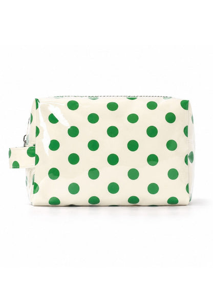 Polka Dot Clear Cosmetic Bag
