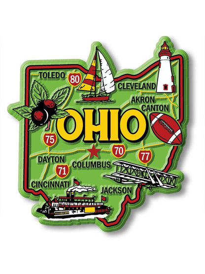 Ohio Colorful Magnet