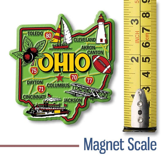 Ohio Colorful Magnet
