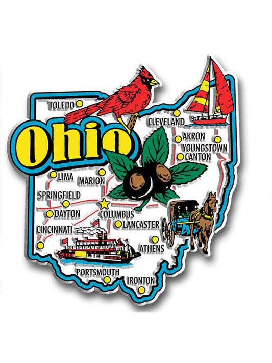 Ohio Jumbo State Magnet