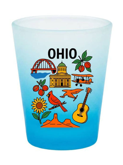 Ohio Shot Glass