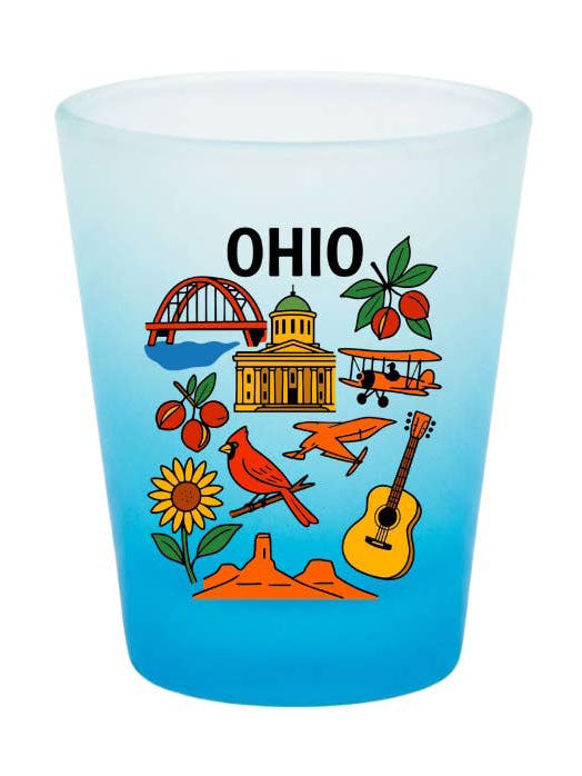 Ohio Shot Glass