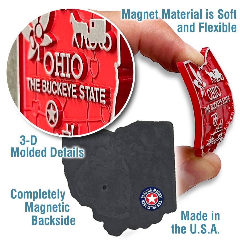 Ohio Small State Magnet