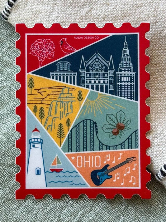 Ohio Stamp Sticker