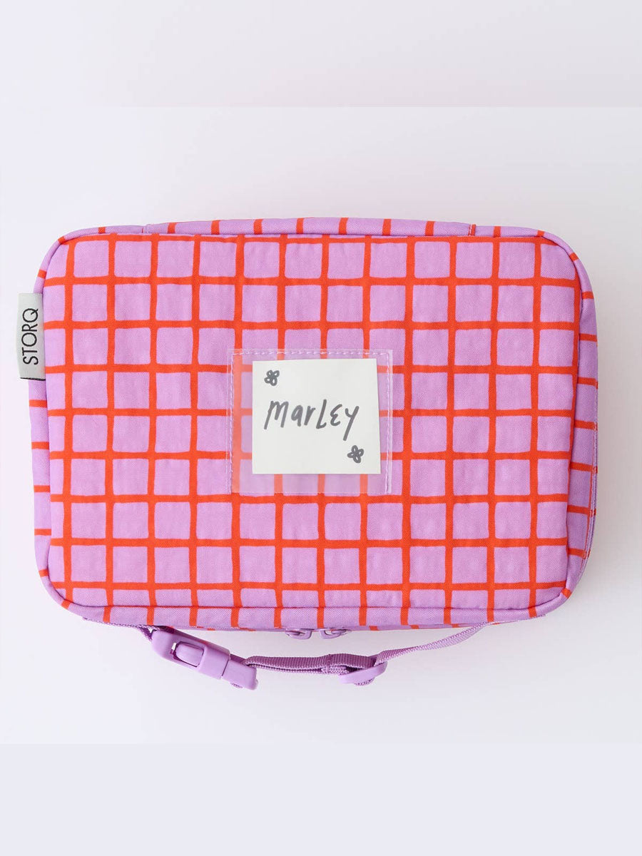 Orchid Grid Cool Kid Lunch Box