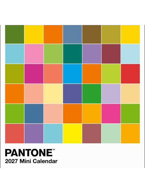 Pantone Mini Wall Calendar 2027
