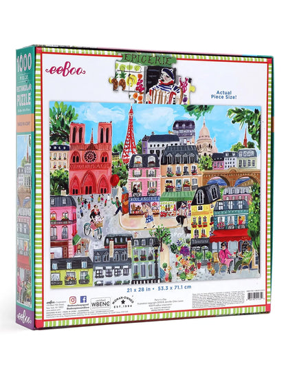 Paris in a Day 1000 Piece Puzzle