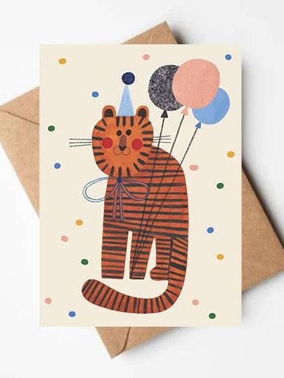 Party Tiger Card