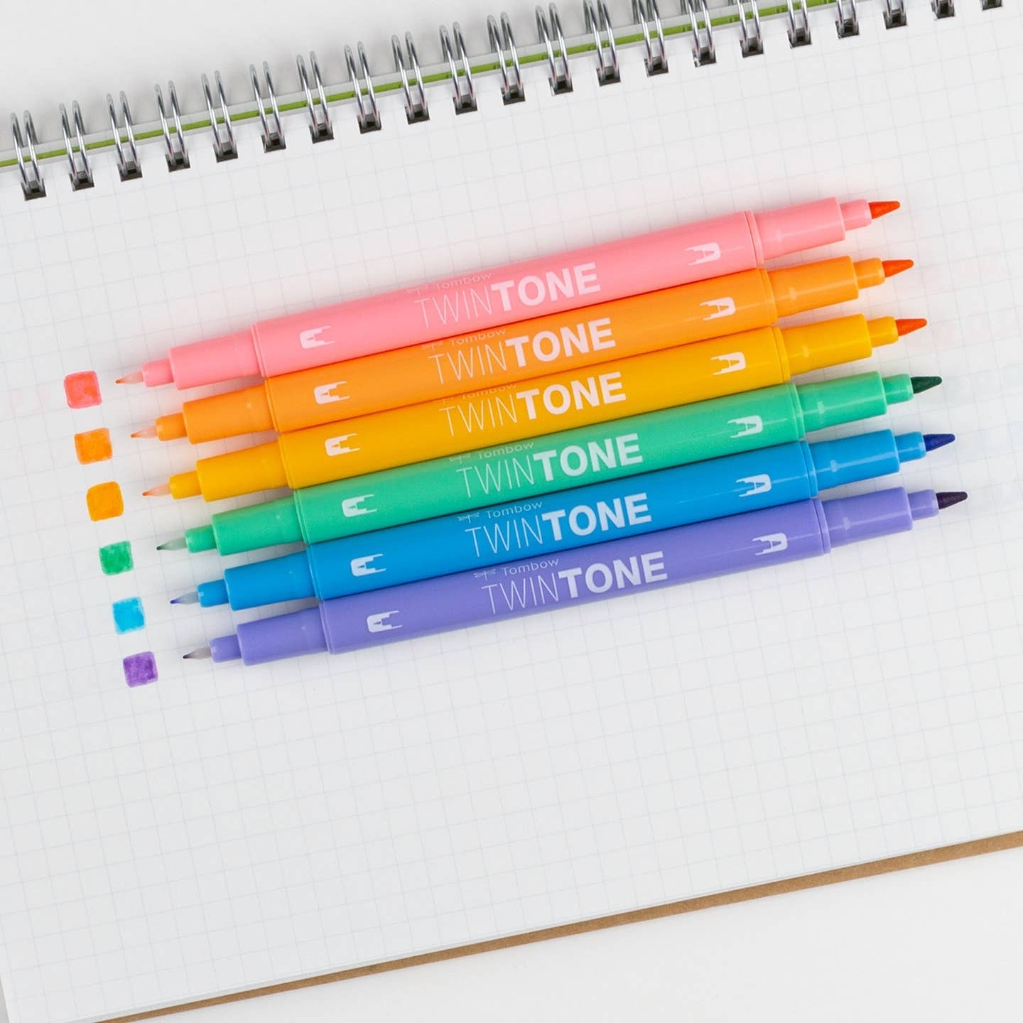 Pastel Twintone Marker Set