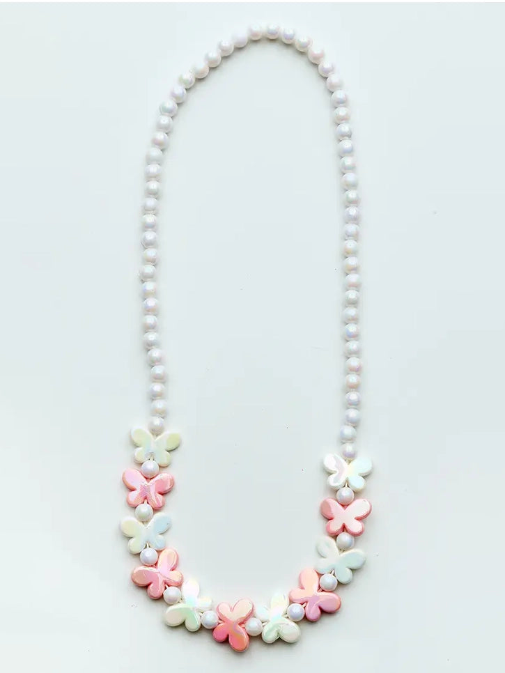 Pearl Butterfly Necklace