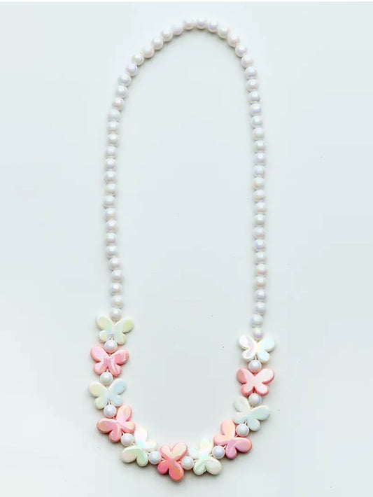 Pearl Butterfly Necklace