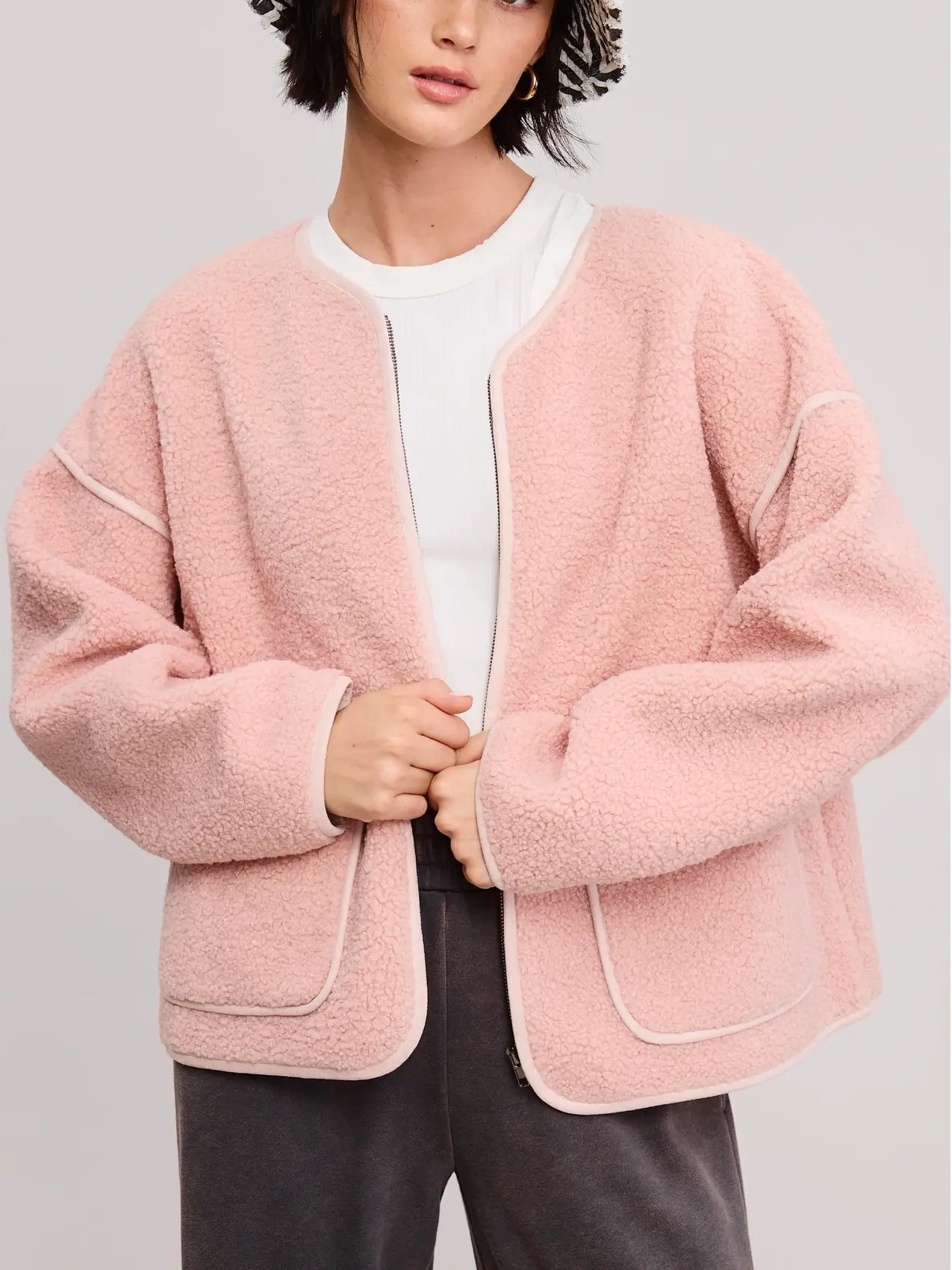 Rosy Sherpa Jacket