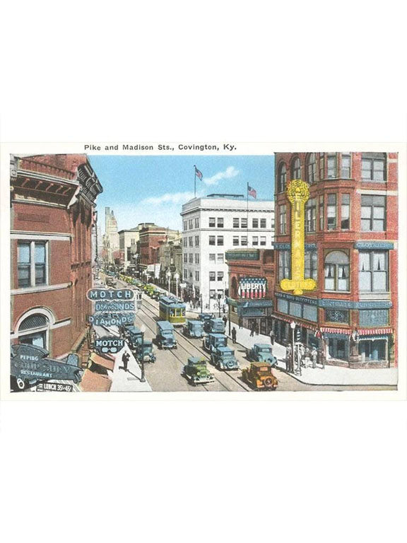 Pike and Madison Ave Postcard