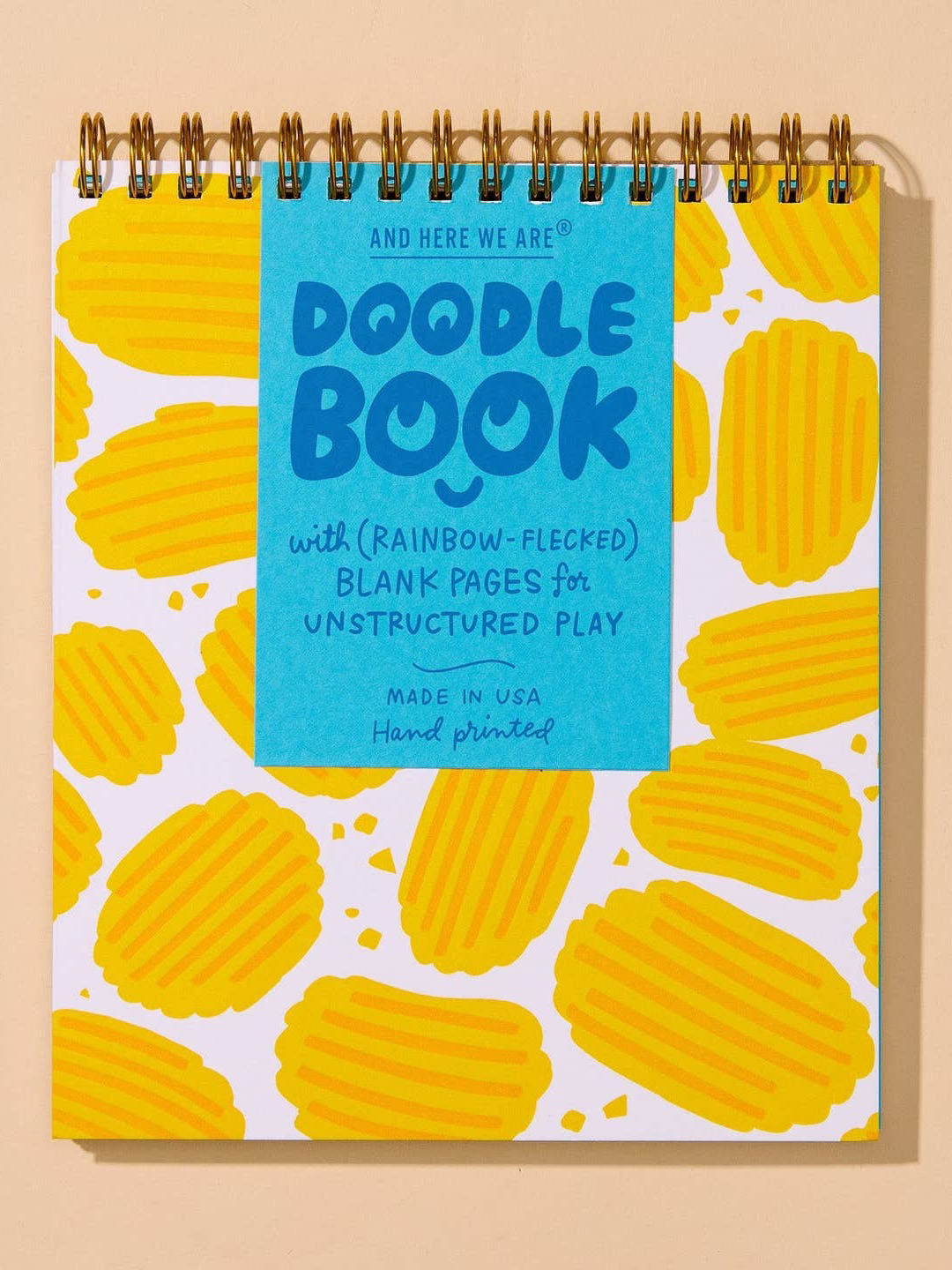 Potato Chips Blank Spiral Notebook