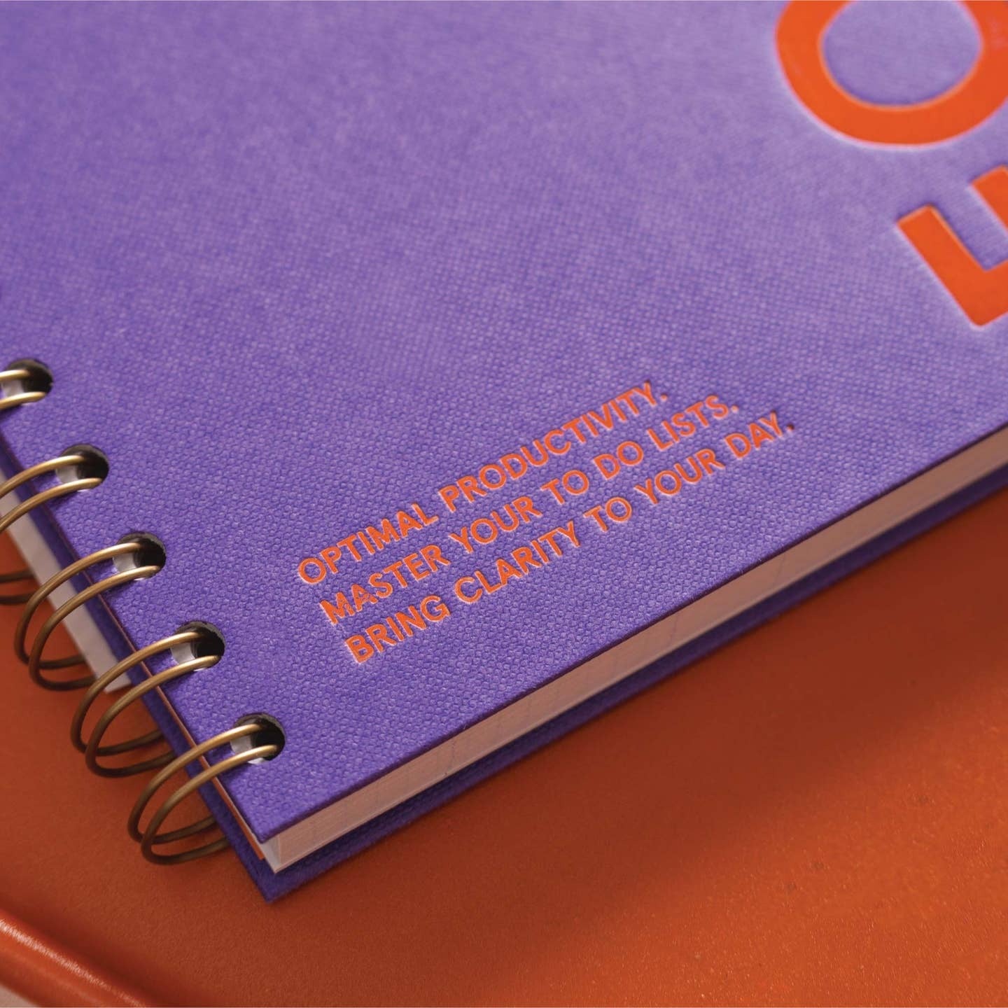 Purple A5 Daily Hardcover Planner