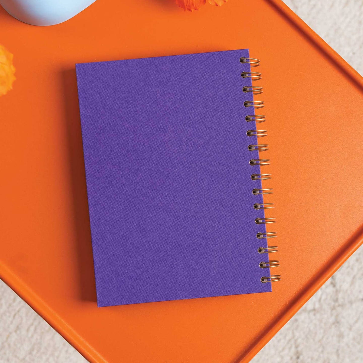 Purple A5 Daily Hardcover Planner