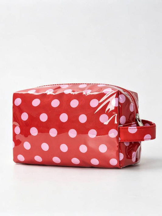 Red Polka Dot Pouch