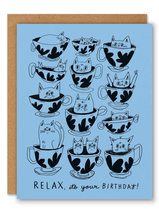 Relaxing Birthday Card
